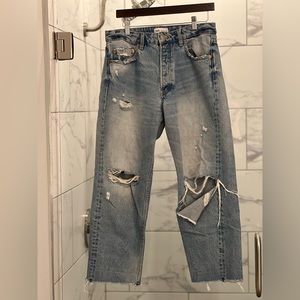 Zara straight leg jeans